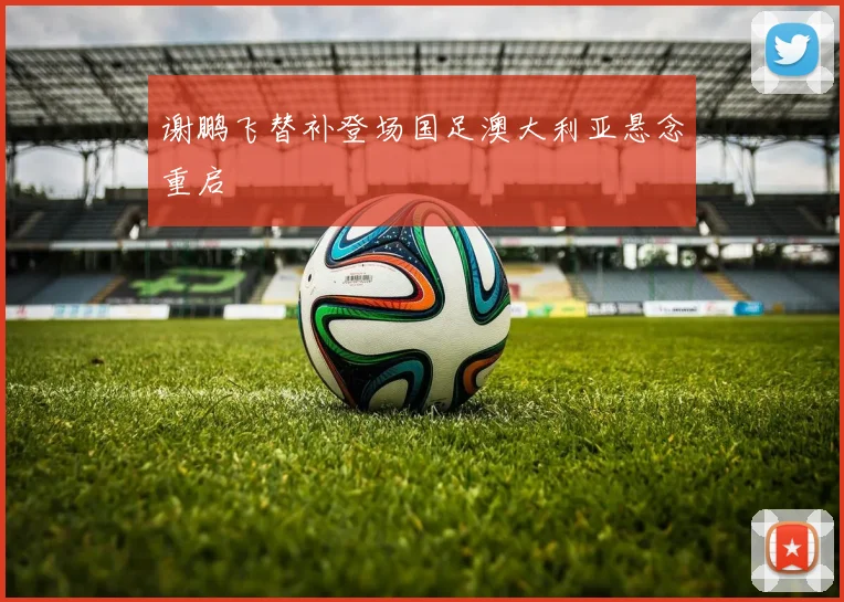 谢鹏飞替补登场国足澳大利亚悬念重启